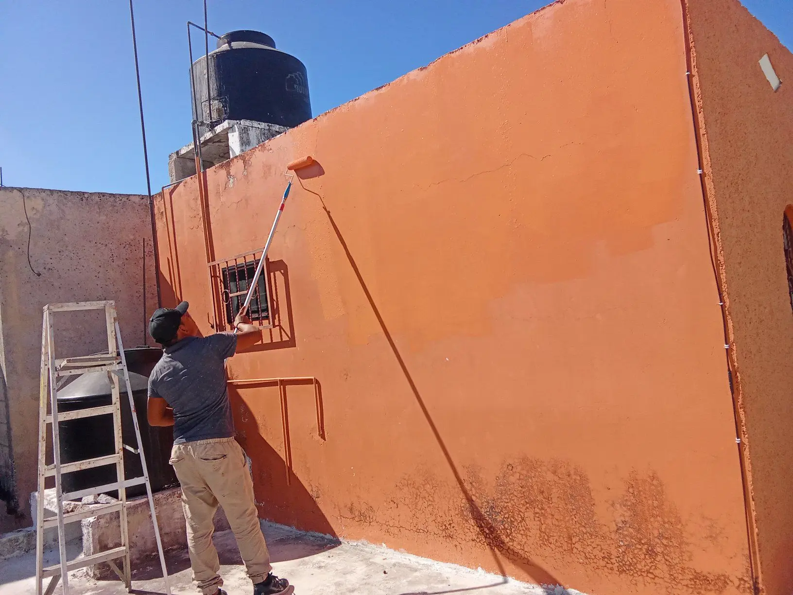 pintor-azotea